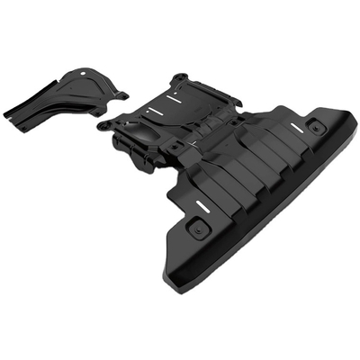 Black 2020 2021 Aluminum Alloy Car Accessories Aluminum Alloy Engine Guard Skid Plate Ford Bronco 4 Door