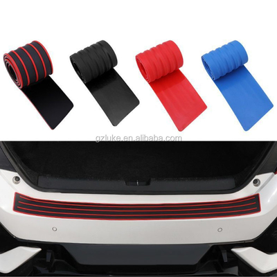 Body Protector Car Rear Bumper Cover Sticker Strip Trunk Sill Scuff Plate Guard Exterior Accessories