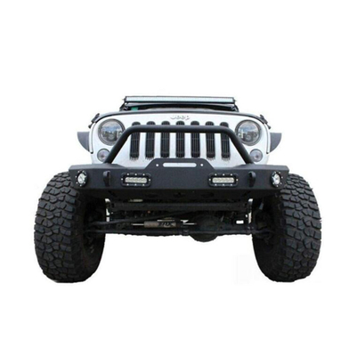 Decroation and Black Front Bumper Grille Guard Protective Bull Bar Push Elbow Bar For Jeep Wrangler JK 2019-2020