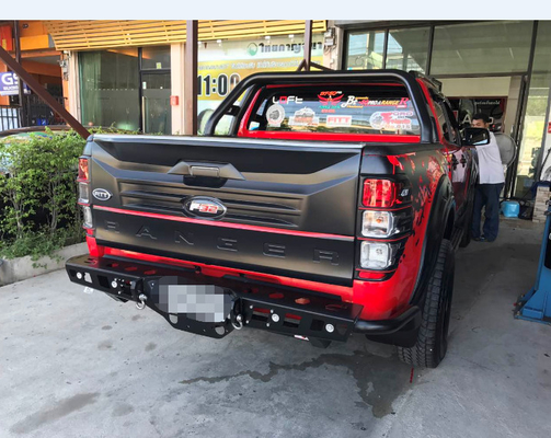 Decoration &amp;amp; Guard Ranger Tailgate Plate Bumper Accessories Cover For RANGER 2012-2019