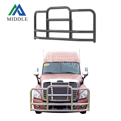 2021 Popular American Heavy Duty Stainless Steel Truck Trucks Front Bumper Bull Bar Deer Grill Guard Moose Guard For Volvo