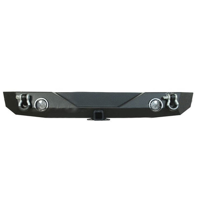 Factory-Direct High Performance Aftermarket Black Steel Rear Bumper Guard With Tire Carrier For Wrangler JL 2018