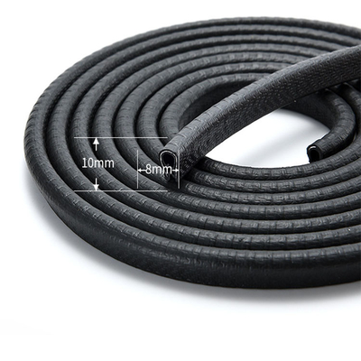 Car or Other Rubber Car Door Edge Guards 32Ft (10m) Way Protector U Shape Flexible Car Door Edge Bumper Guard